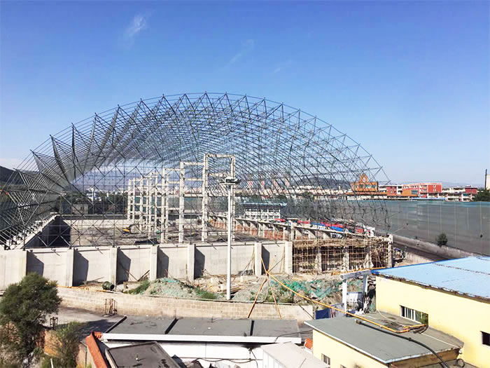建瓯煤矿储煤棚网架工程